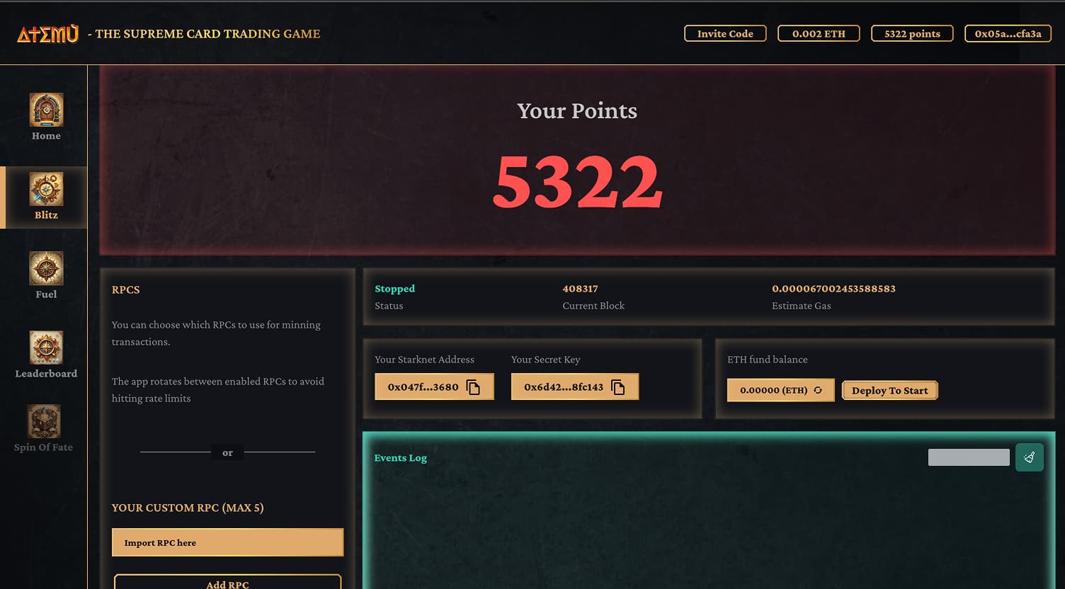 Atemu | Onchain Strategic Card Game - Image 1